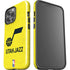 NBA Utah Jazz Yellow Texture iPhone 15 Pro Max Impact Case